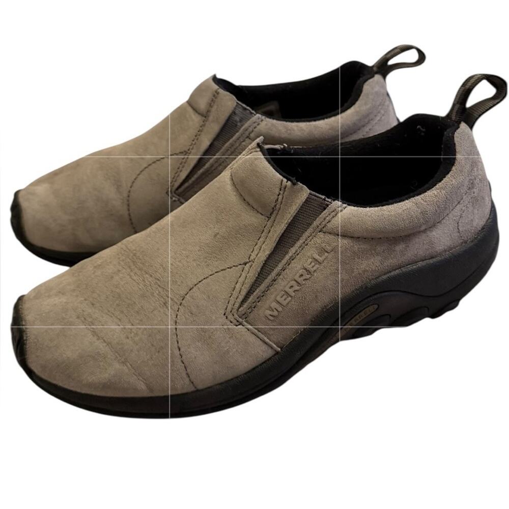 MERRELL Jungle Moc Shoes Waterproof Slip-on Men’s Size 8.5 Gunsmoke 3298-17